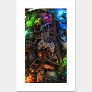 Gamer case Posters and Art